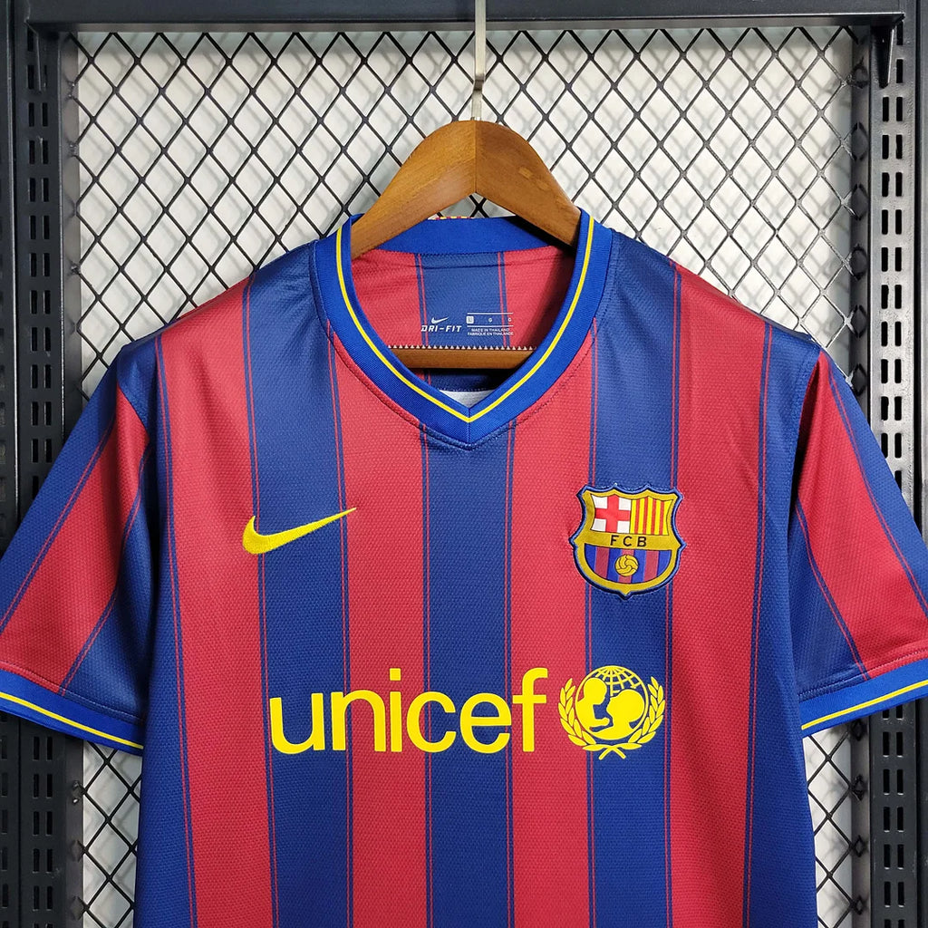 2009-2010 Retrò Barcellona Casa
