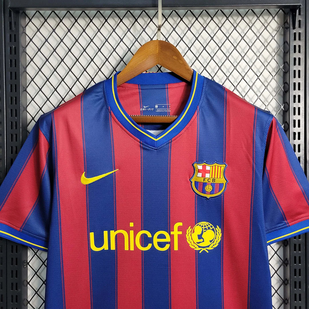 2009-2010 Retrò Barcellona Casa