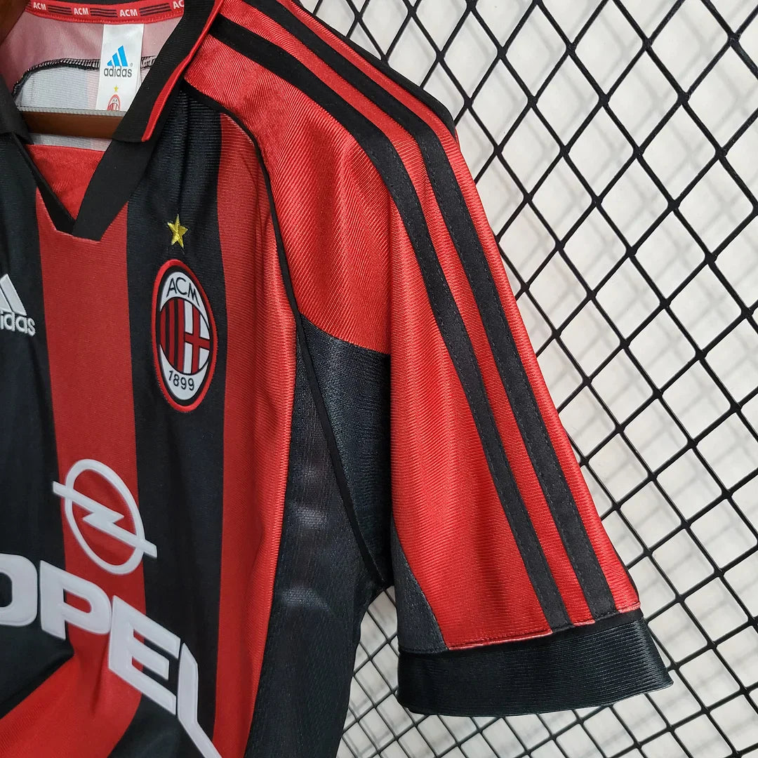 1998-1999 Milan Maglia Home Retro