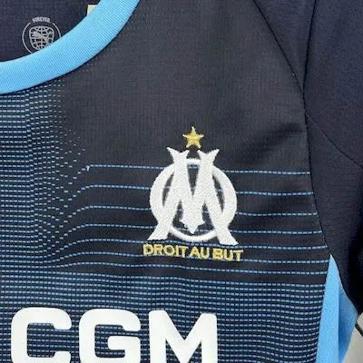 2025/2026 Olympique Marsiglia Kit Trasferta Taglia Bambino