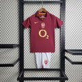 Arsenal 2005-2006 Kit Casa Taglia Bambino