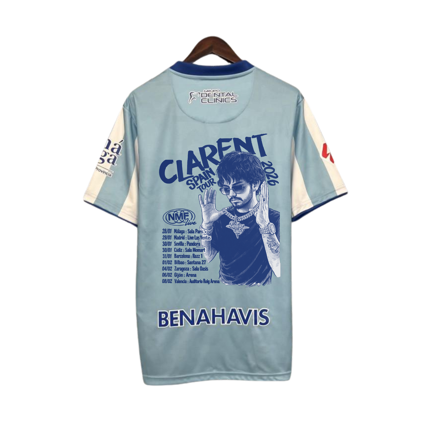Clarent "Spain Tour 2026" x Malaga