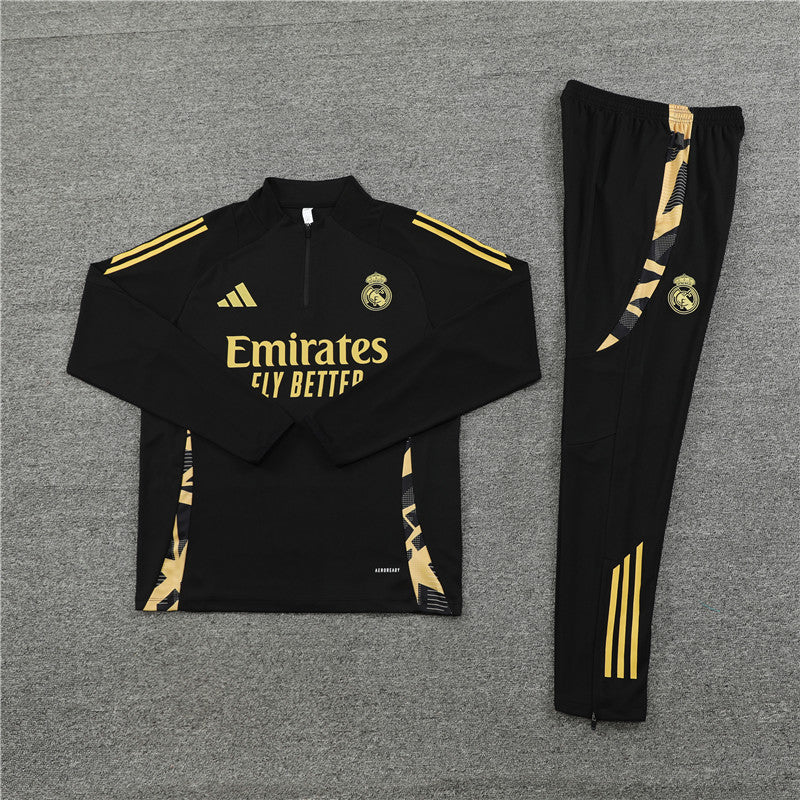 Tuta Real Madrid Nera e Oro