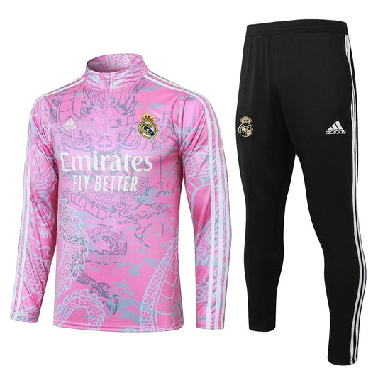 Real Madrid "Pink Dragon" Tracksuit