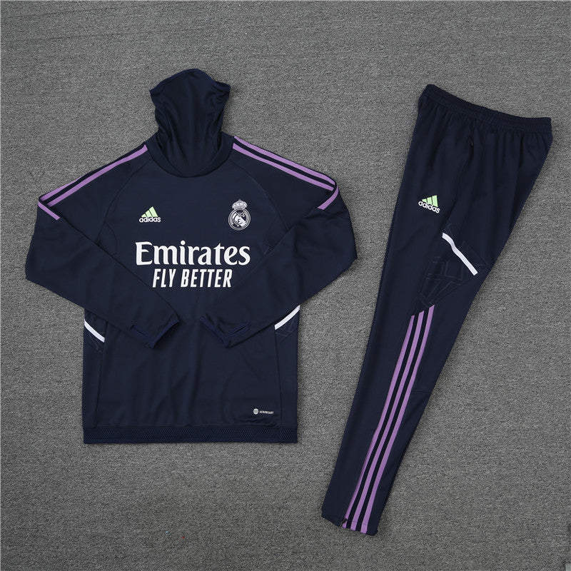 Tuta Real Madrid Blu e Viola